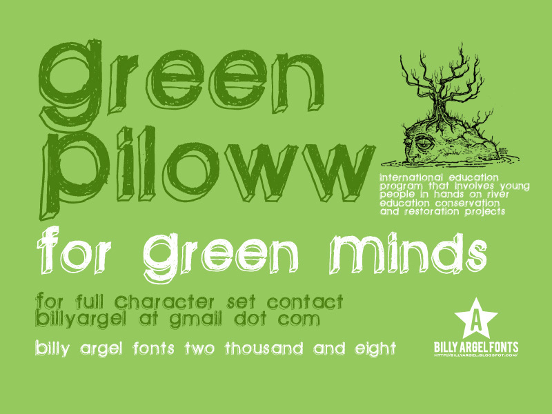 green piloww illustration 1