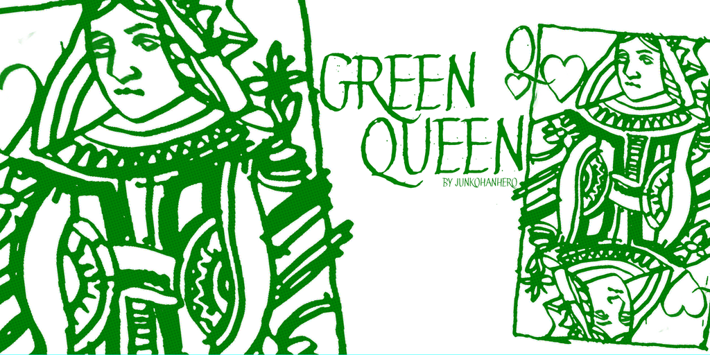 Green Queen illustration 2