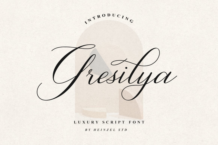 Gresilya Font · 1001 Fonts