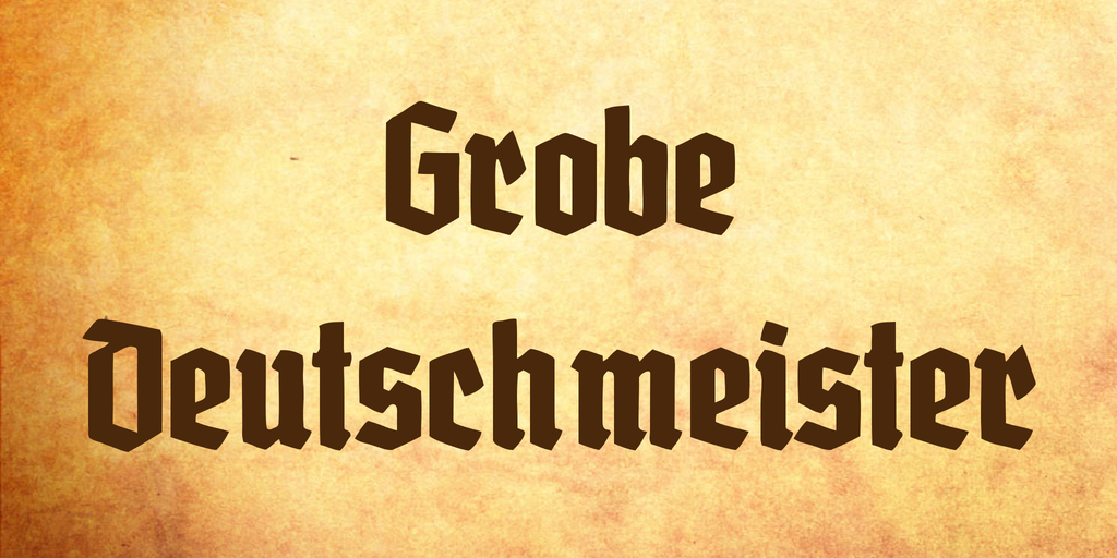 Grobe Deutschmeister illustration 1