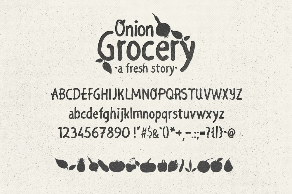 Grocery Rounded illustration 2