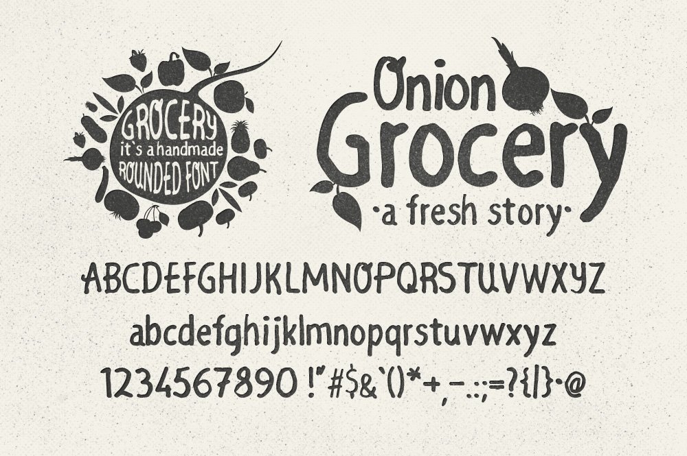 Grocery Rounded illustration 4