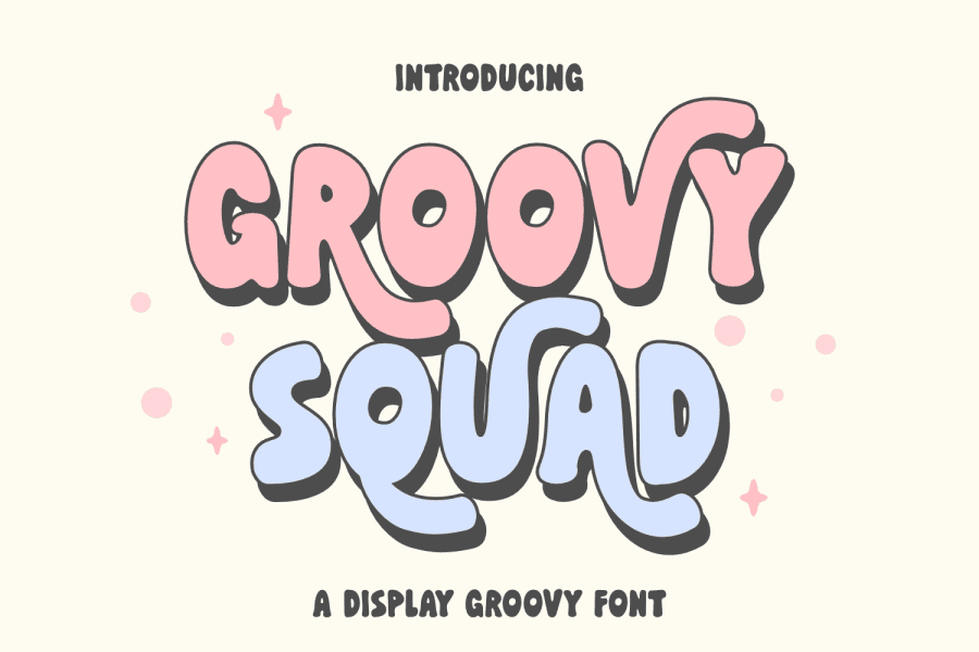 Groovy Squad Font · 1001 Fonts