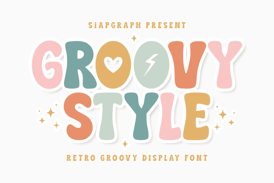 3 Free Flared, Groovy, Silhouette Fonts · 1001 Fonts