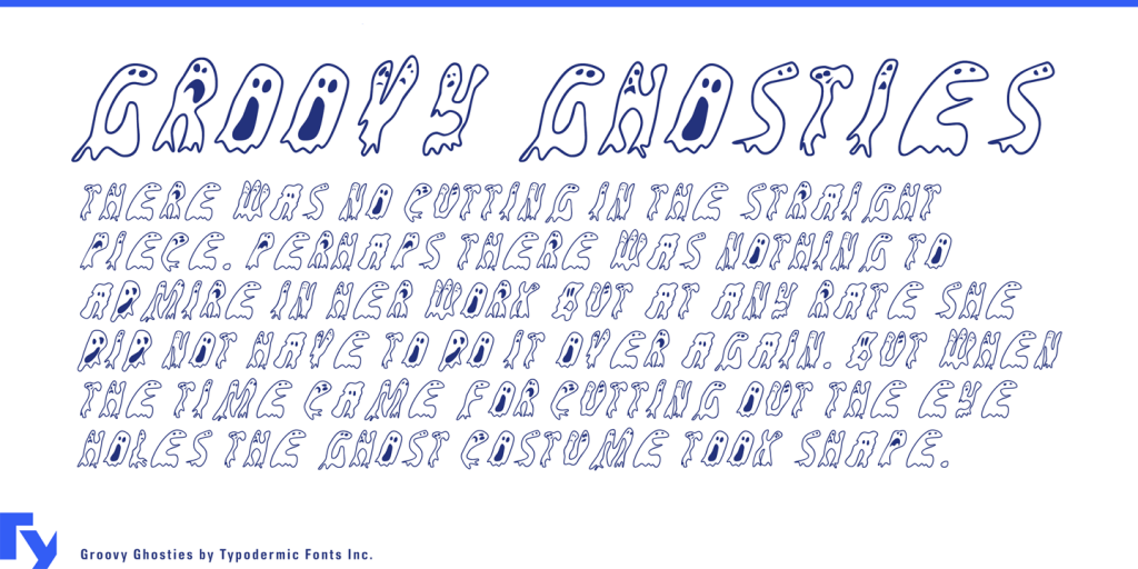 Groovy Ghosties illustration 2