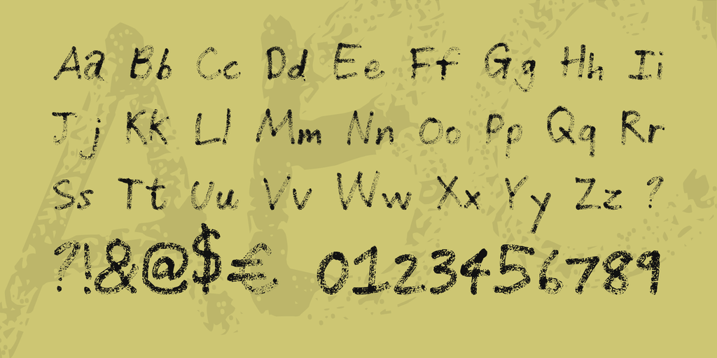 Grunge Handwriting illustration 4