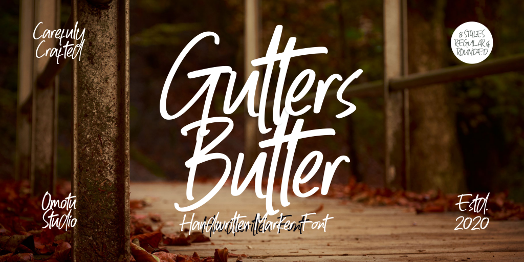 Gutters Butter Rounded illustration 12