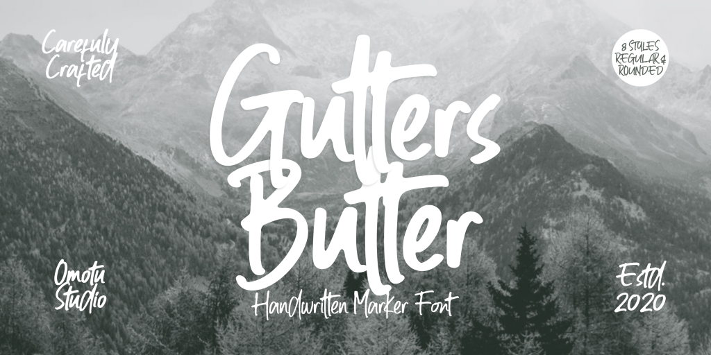 Gutters Butter Rounded illustration 6