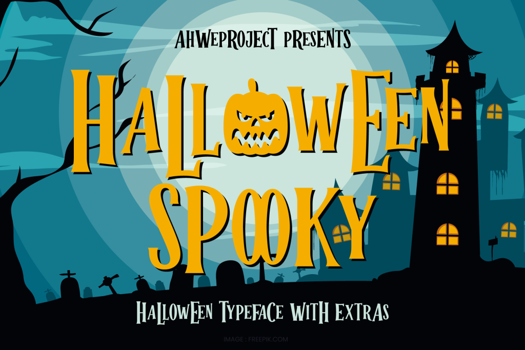 Halloween Spooky illustration 3