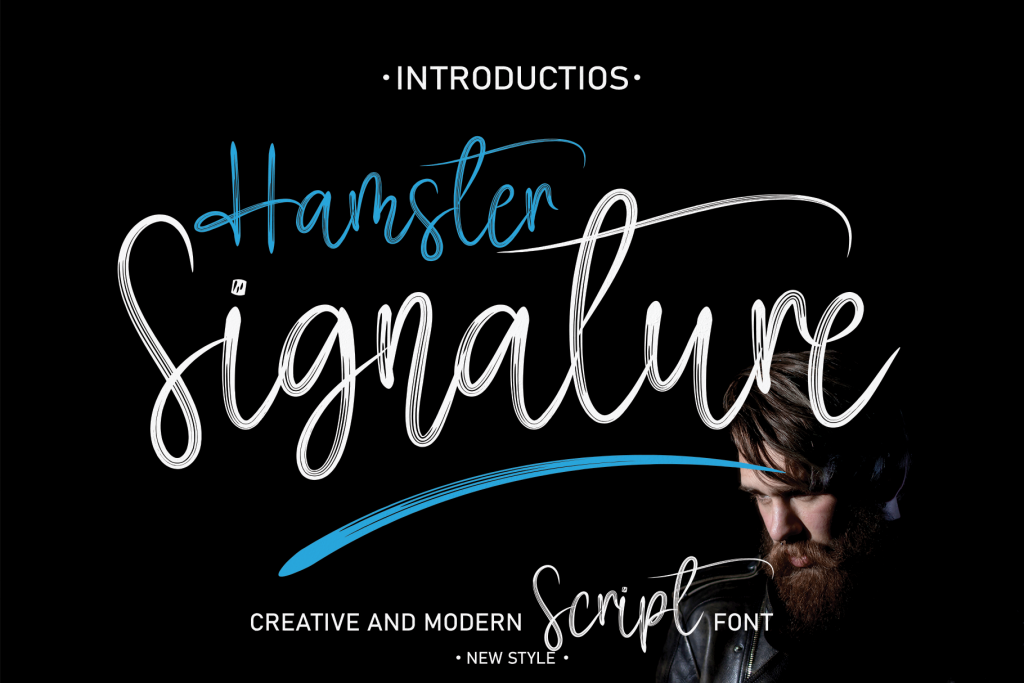 Hamster Signature illustration 3