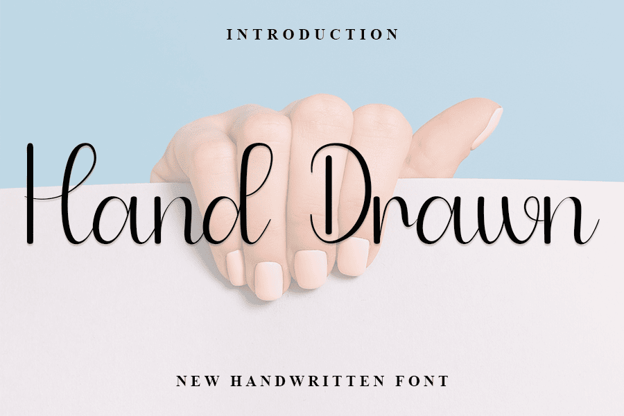Hand Draft Font Hand Drawn Font · 1001 Fonts