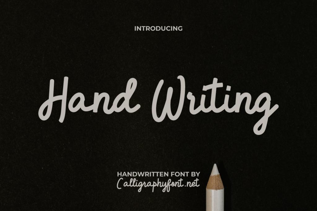 Hand Writing Demo illustration 2