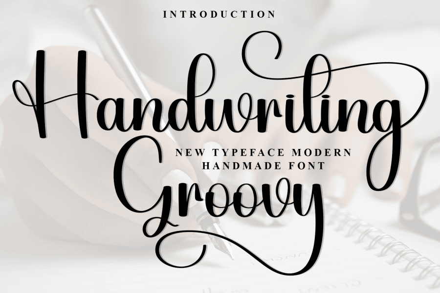 Handwriting Groovy Font · 1001 Fonts