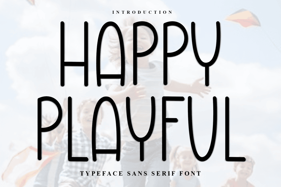 Happy Playful Font · 1001 Fonts