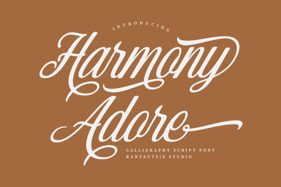 Harmony Adore Font · 1001 Fonts