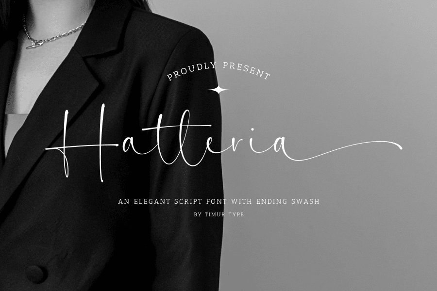 Hatteria Font · 1001 Fonts