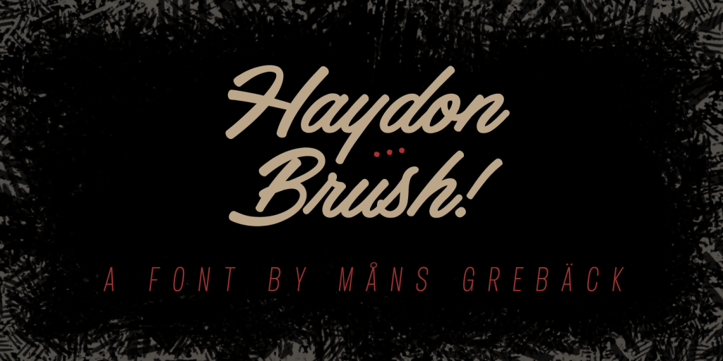 Haydon Brush PERSONAL USE illustration 4