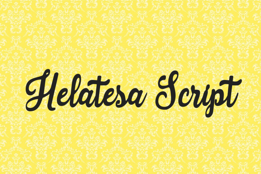 Helatesa Script illustration 2