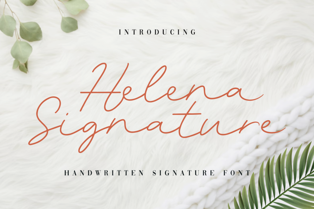 Helena Signature Font · 1001 Fonts