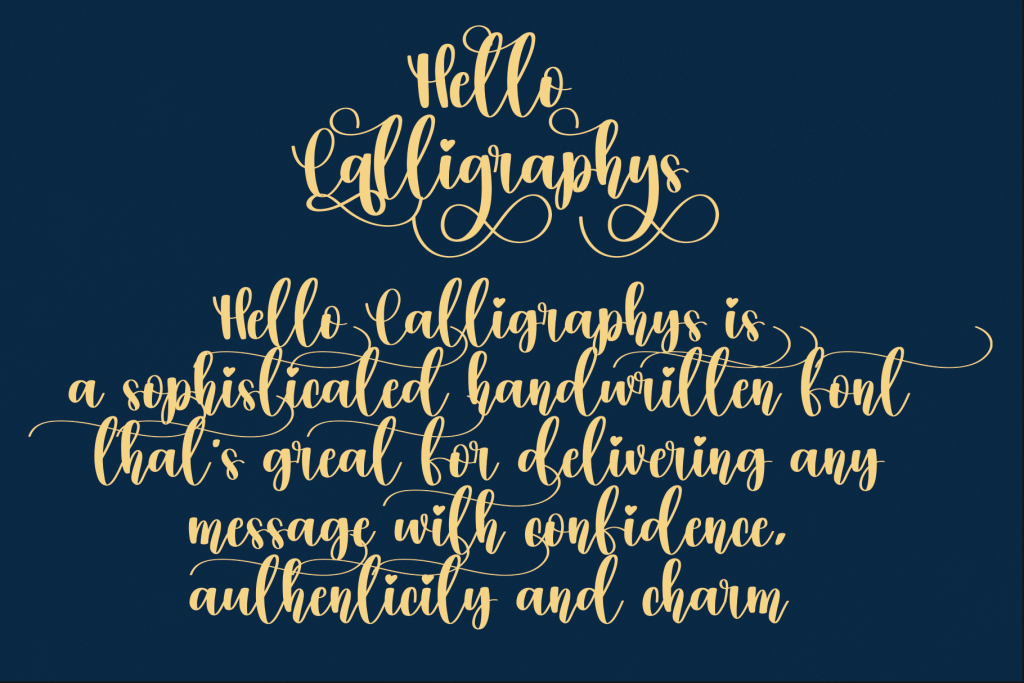 Hello Calligraphys illustration 5