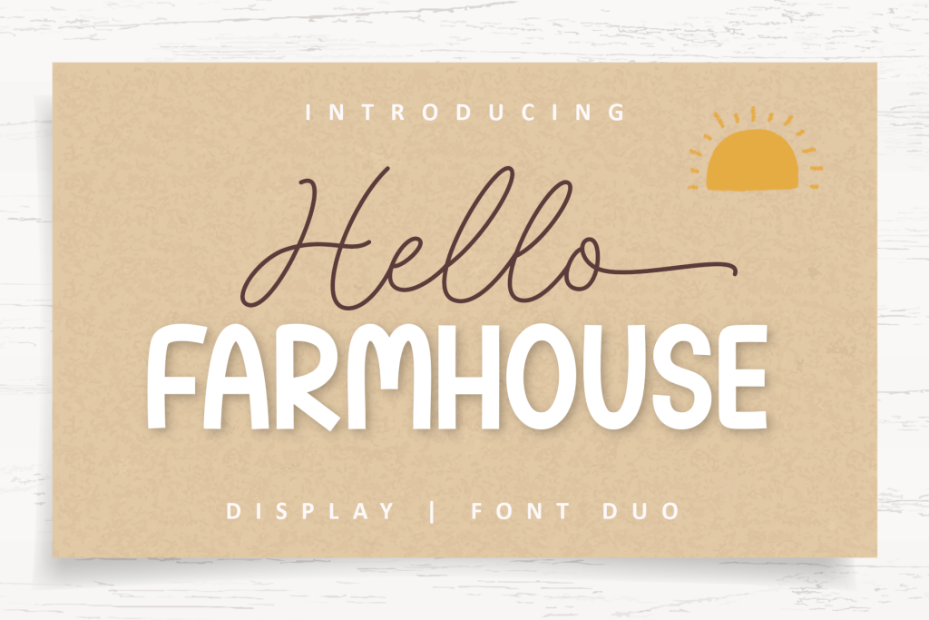 Hello Farmhouse illustration 4