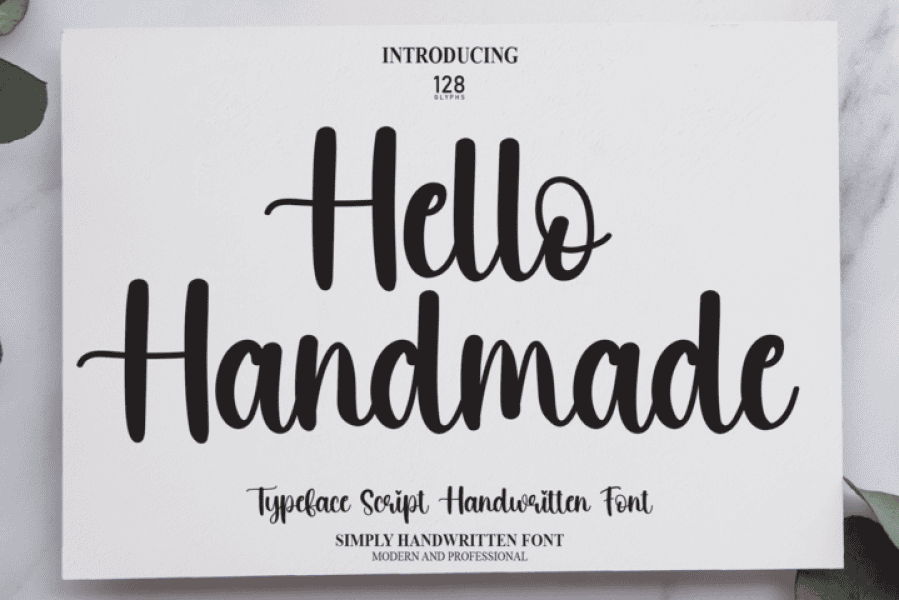 Hello Handmade Font · 1001 Fonts