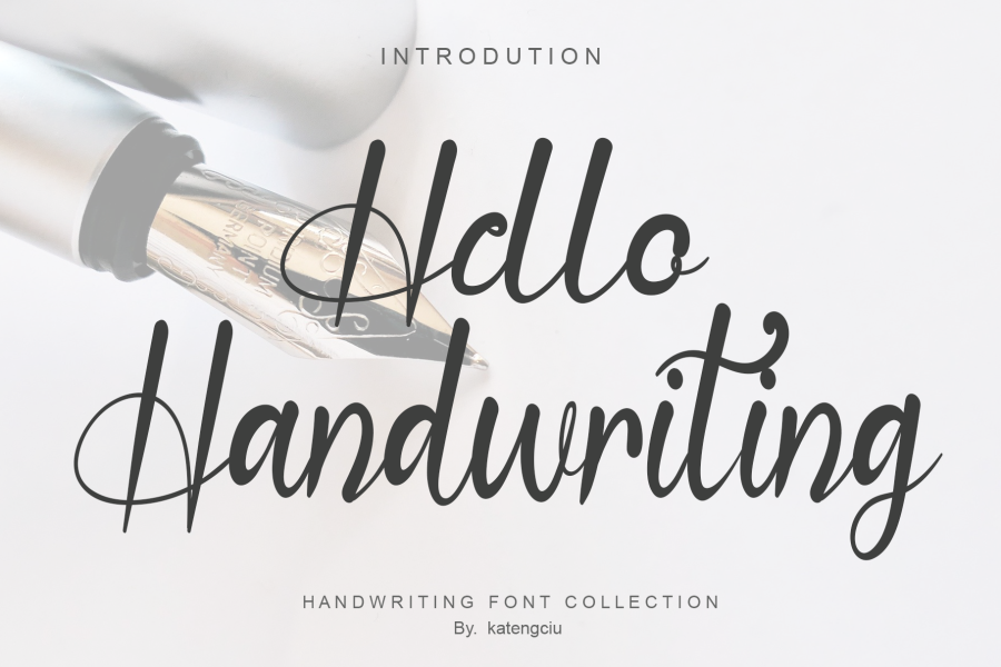 Hello Handwriting Font · 1001 Fonts