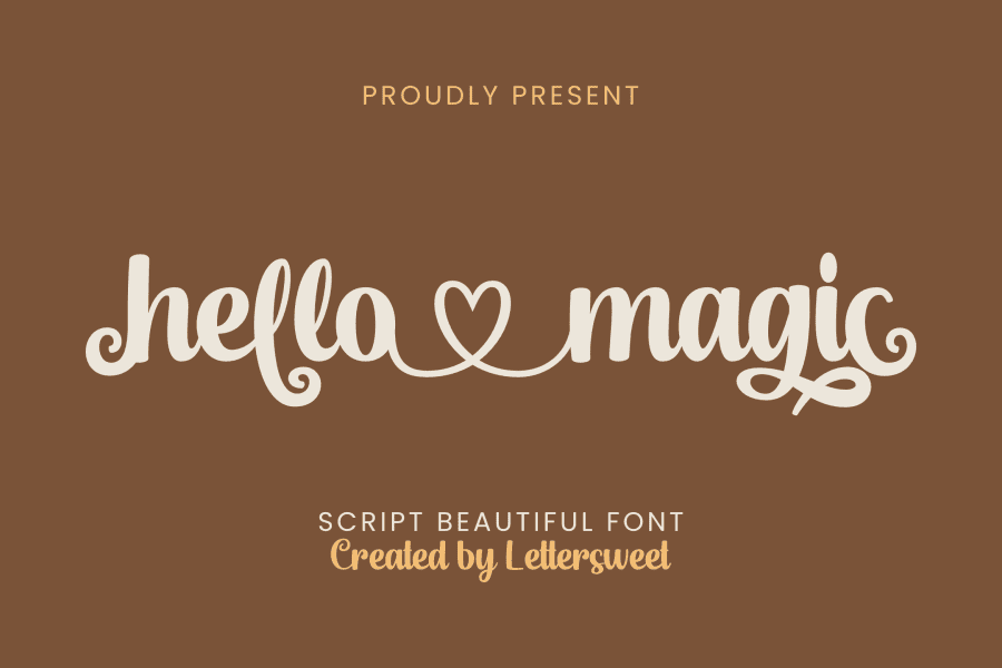 Hello Magic Font · 1001 Fonts