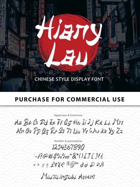 Hiany Lau - Personal Use Font · 1001 Fonts