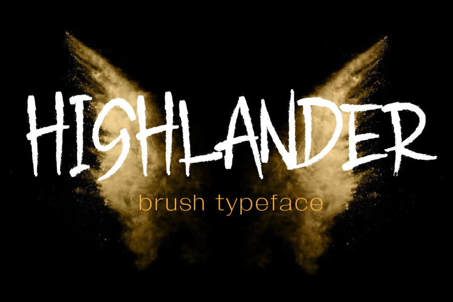 Typhography Text 4 Free Medium, Paintbrush, Quotation Fonts · 1001 Fonts