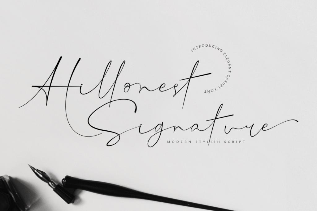 Hillonest Signature illustration 2