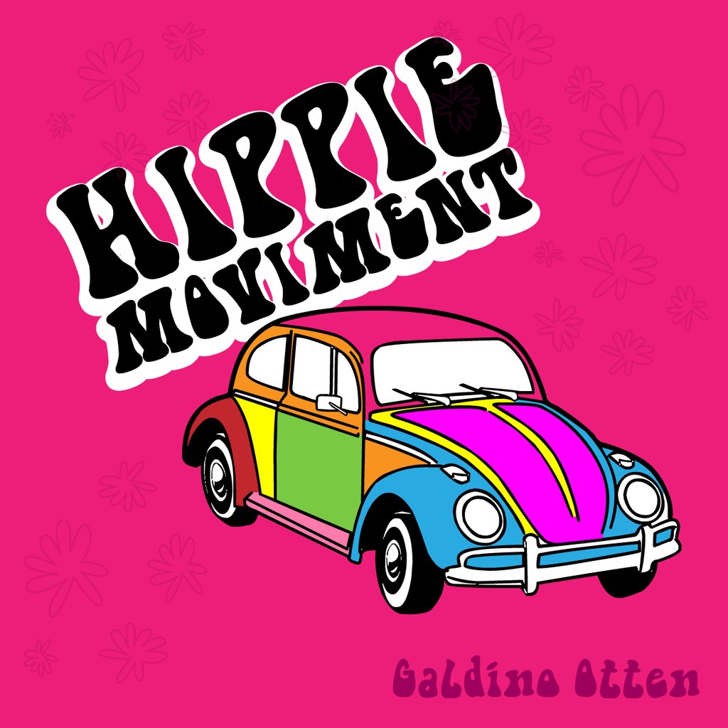 Hippie movement illustration 5