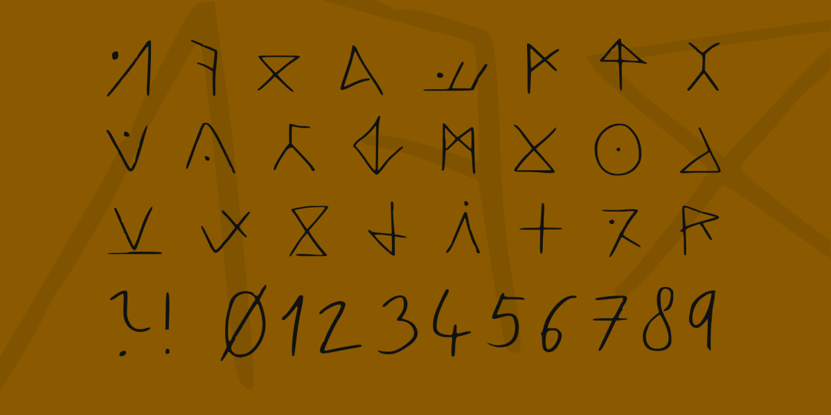 Hjorian Runes Font · 1001 Fonts