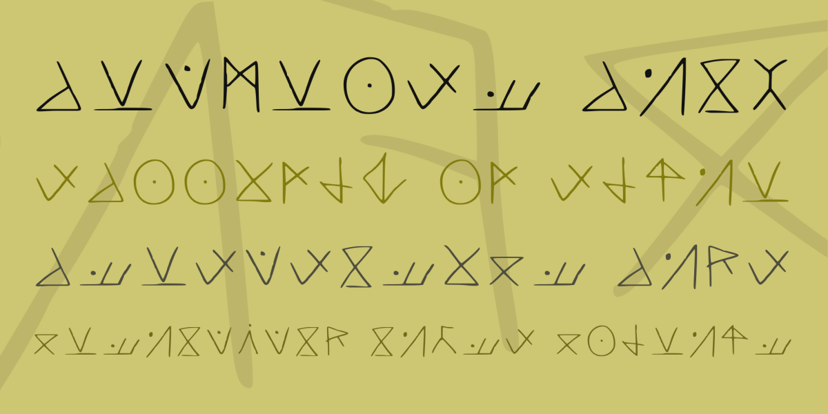 Hjorian Runes Font · 1001 Fonts