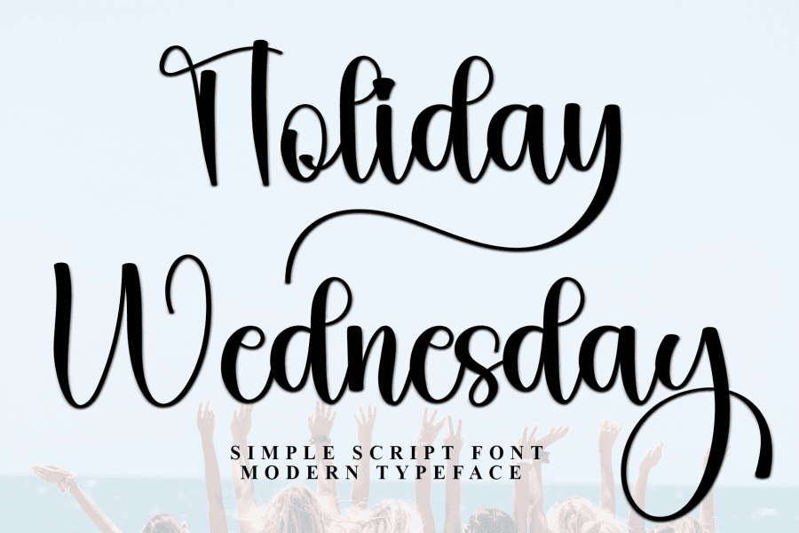 Holiday Wednesday Font · 1001 Fonts