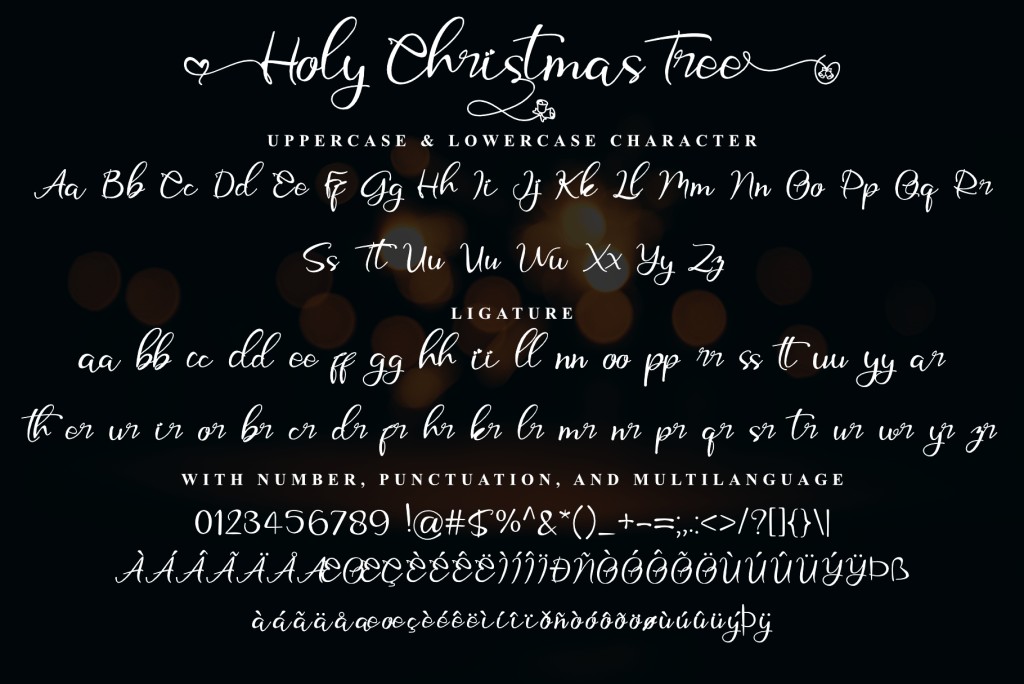 Holy Christmas Tree illustration 4