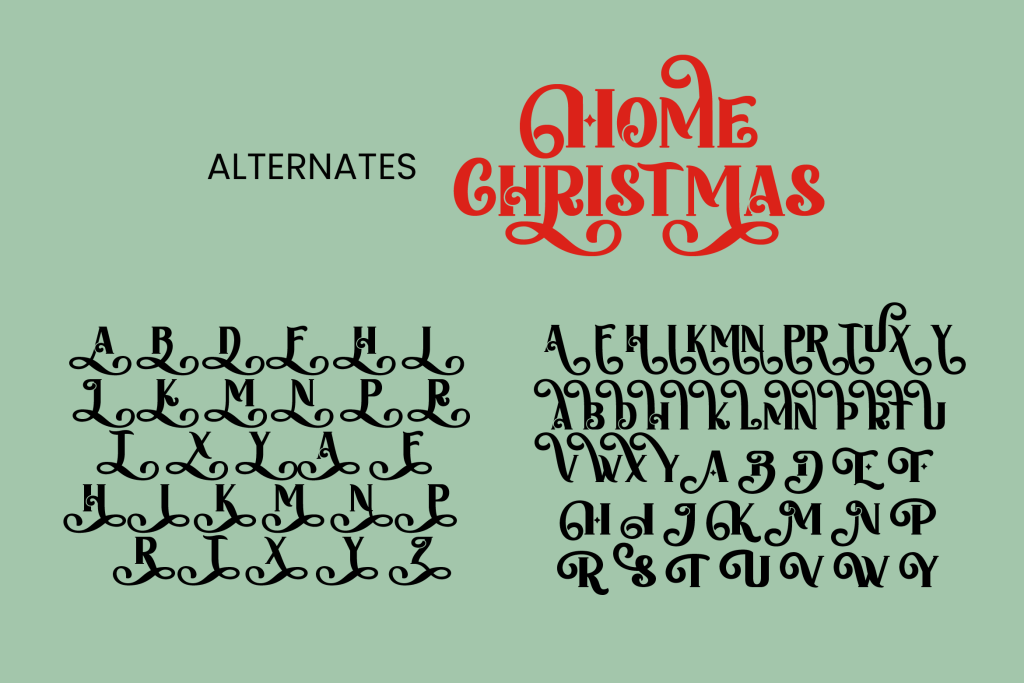 Home Christmas illustration 6