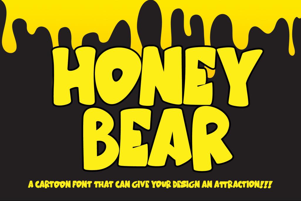 Honey Bear illustration 2