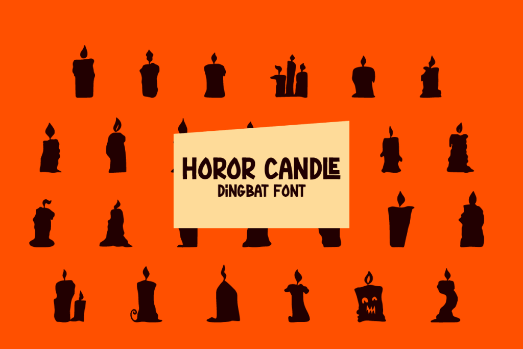 Horror Candle illustration 1