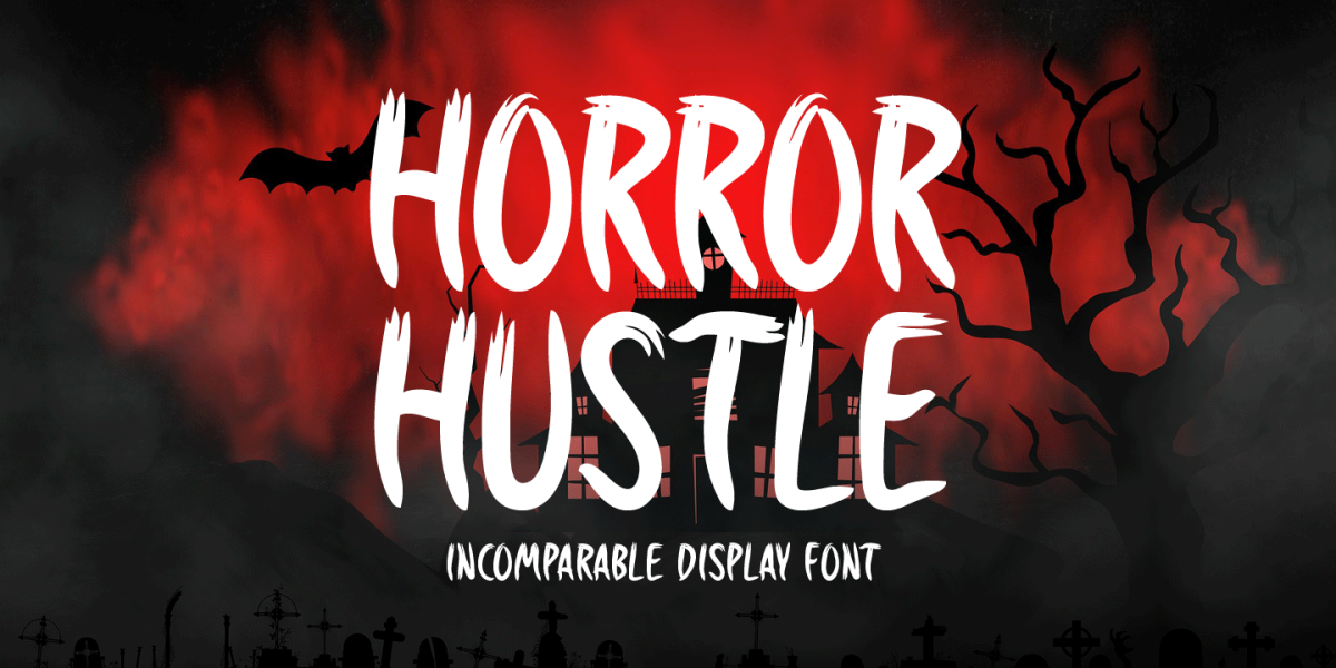 Horror Hustle Font · 1001 Fonts
