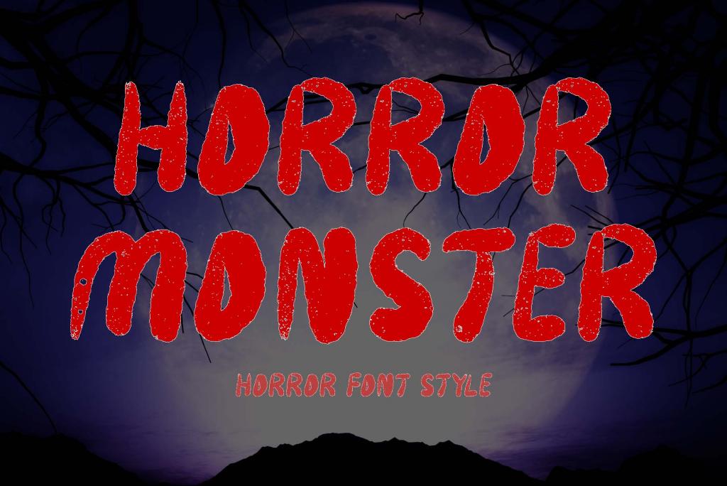 Horror Monster illustration 2