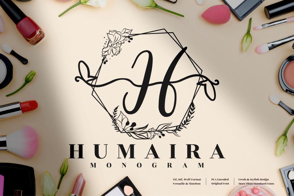 Humaira Monogram illustration 2