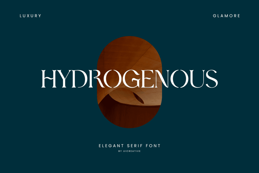 Hydrogenous Font · 1001 Fonts