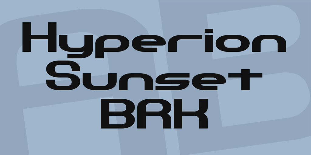 Hyperion Sunset BRK illustration 1