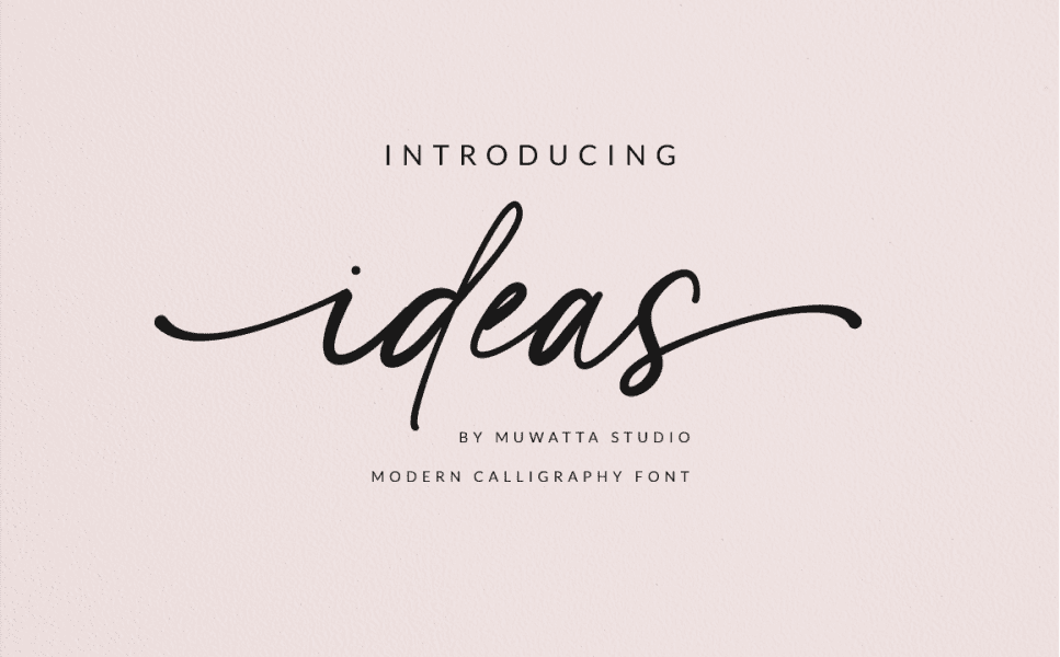 ideas-font-1001-fonts