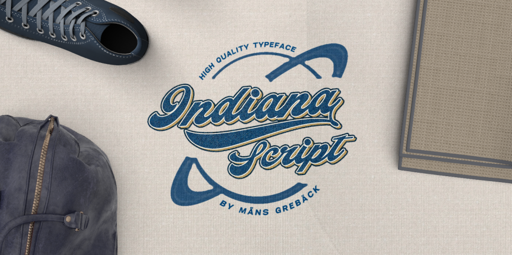 Indiana Script PERSONAL USE illustration 3