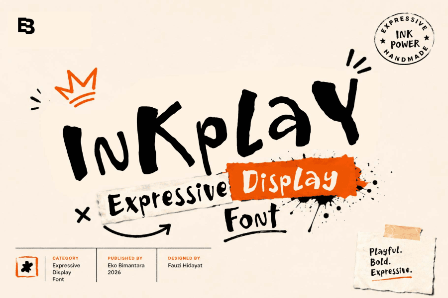 Inkplay Trial Font · 1001 Fonts