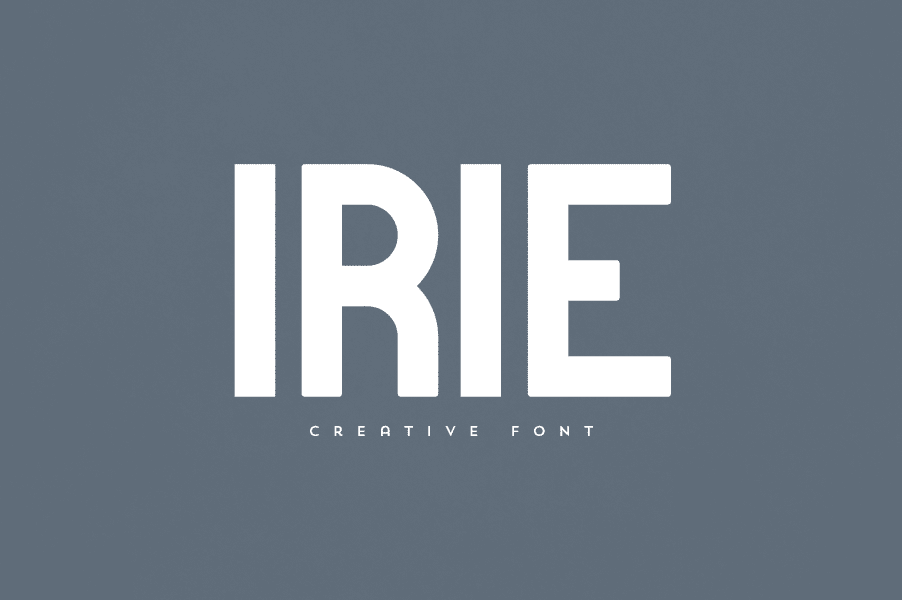 Irie Font · 1001 Fonts