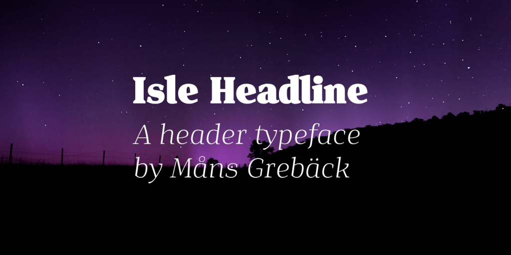Isle Headline PERSONAL USE illustration 1