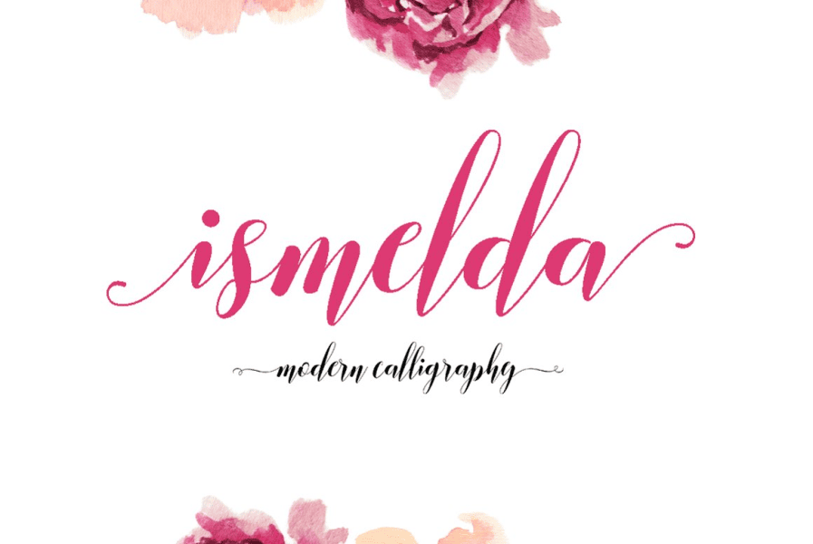 Ismelda Script illustration 8